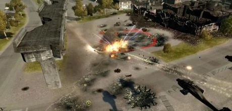 Screen z gry "World in Conflict"