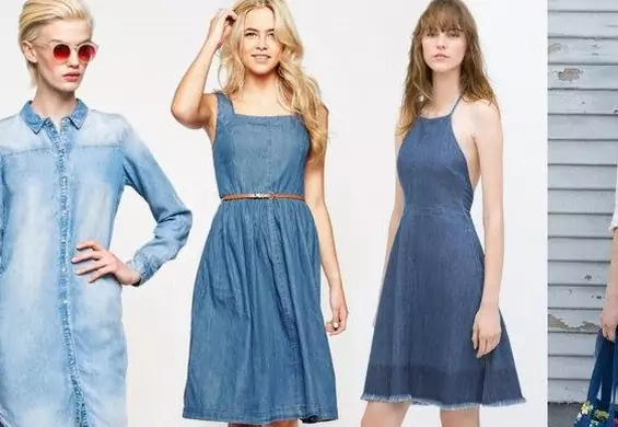 Sukienki dżinsowe 2015: redakcja wybrała modele THE BEST OF