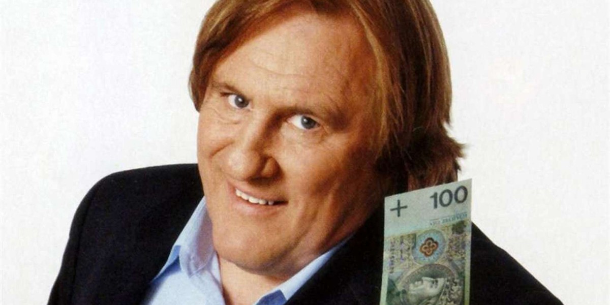 Depardieu zarobił w Polsce 1000 000 dolarów!