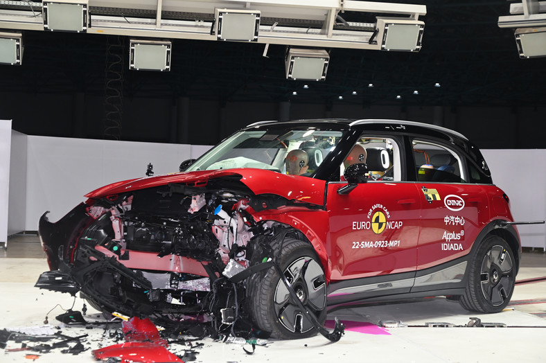 Smart #1 w teście Euro NCAP