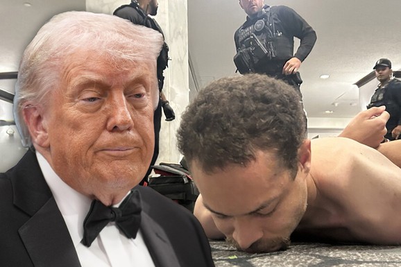 (FOTO, VIDEO) "IZOPAČENI LUDAK HTEO DA UBIJE TRAMPA I ŠTO ČLANOVA VLADE!" Pucnji odjekuju, predsednik pada na pod! Donald se UPRAVO oglasio zbog pucnjave, svi bruje o Melanijinoj reakciji