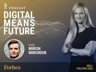 Podcast Forbes Polska "Digital Means Future". Wywiad z twórcą Cosmose AI, Mironem Mironiukiem 