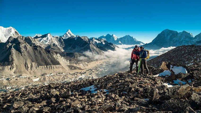 Davo Karničar je na Mont Everest otišao ponovo 2019. godine sa režiserom Mihom Kačičem, koji je snimao dokumentarni film o njemu | Foto: Rozle Bregar