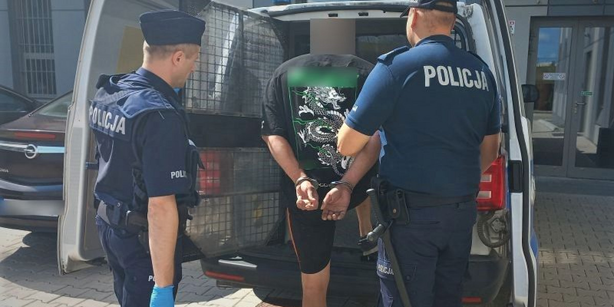 Aresztowany 23-latek podejrzany o serię kradzieży w Bolesławcu.