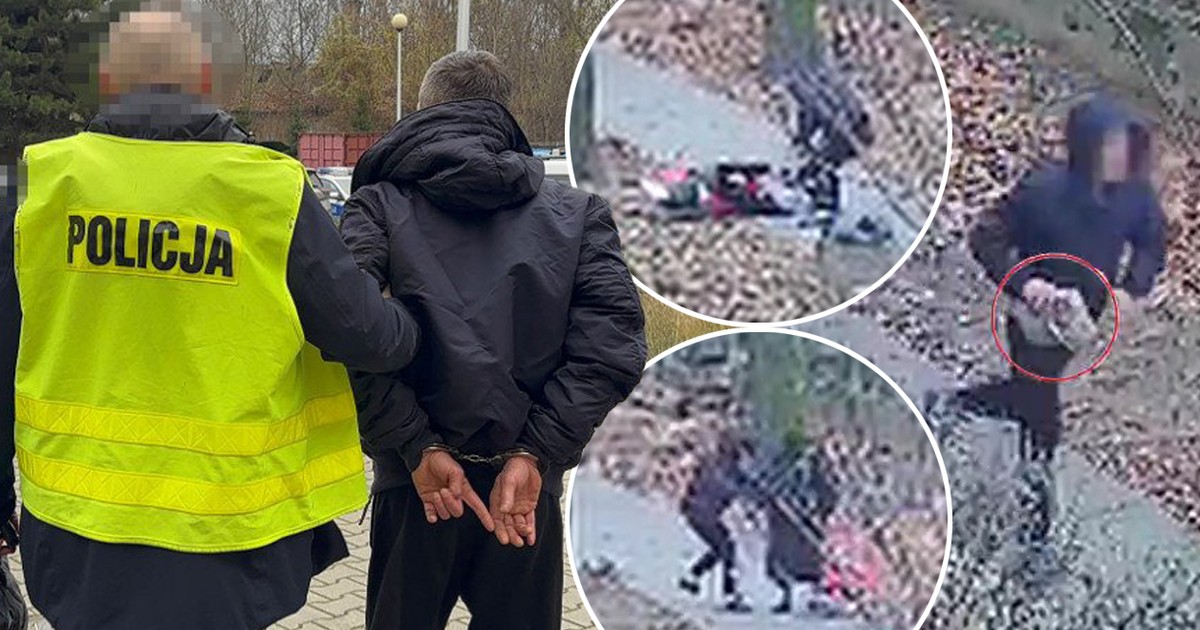 Brutalny napad na kobietę. Sprawca był bezwzględny. Przerażające nagranie