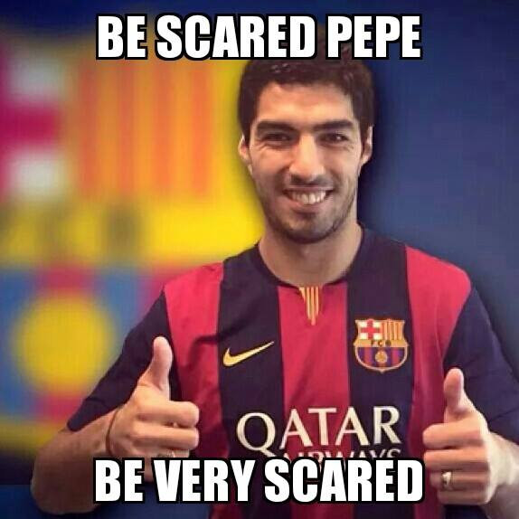 Luis Suarez w FC Barcelona - memy