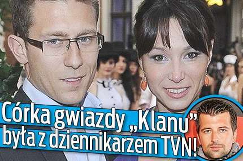 Córka gwiazdy "Klanu" była z dziennikarzem TVN!
