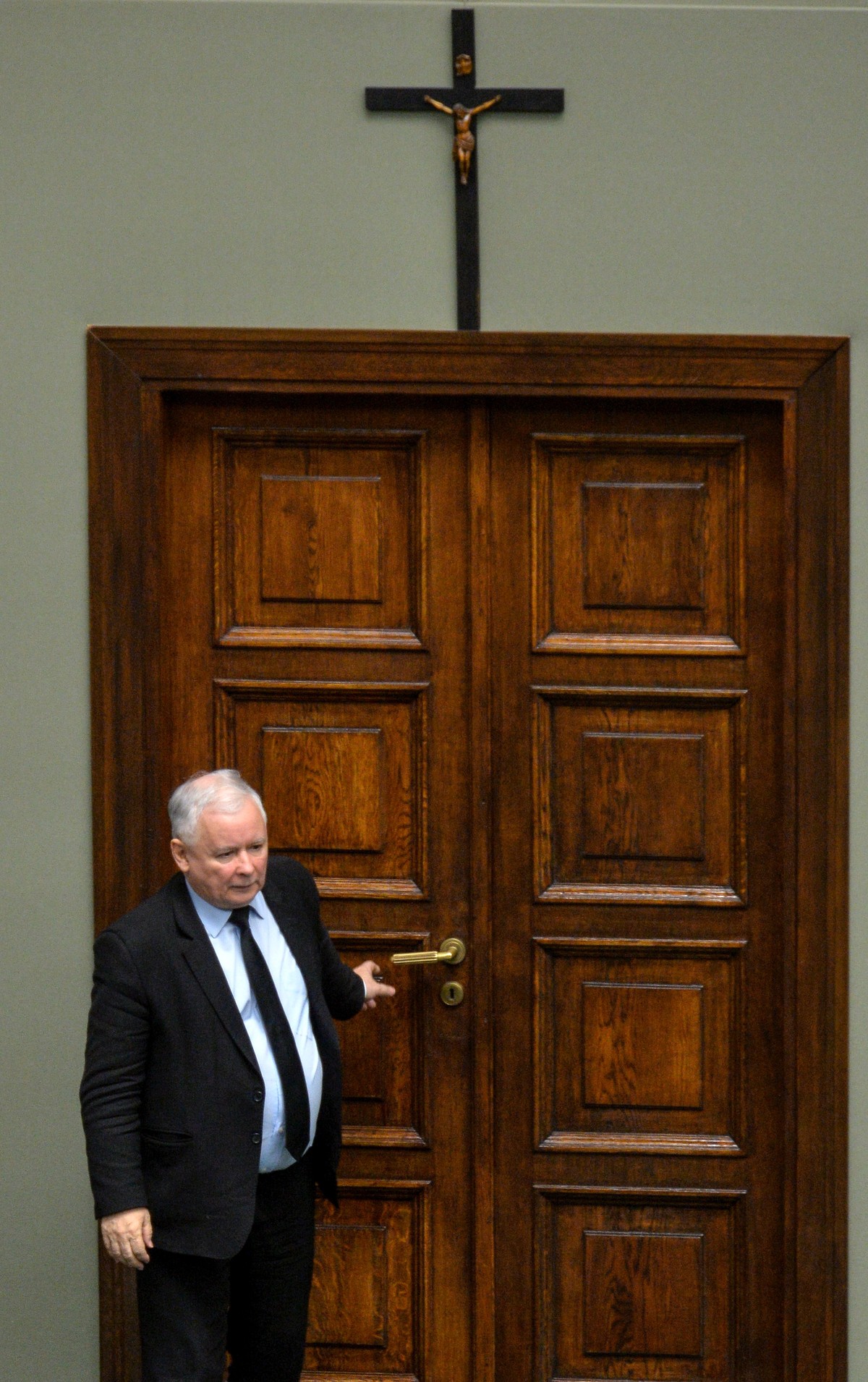 Jarosław Kaczyński w Sejmie