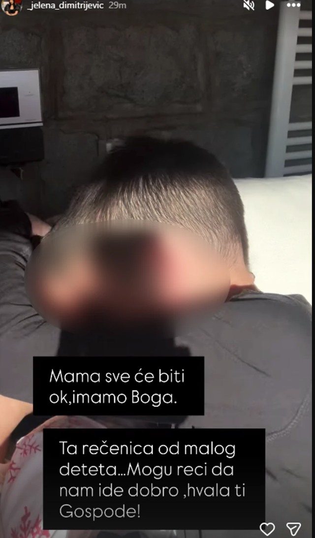 Objava Jelene Dimitrijević