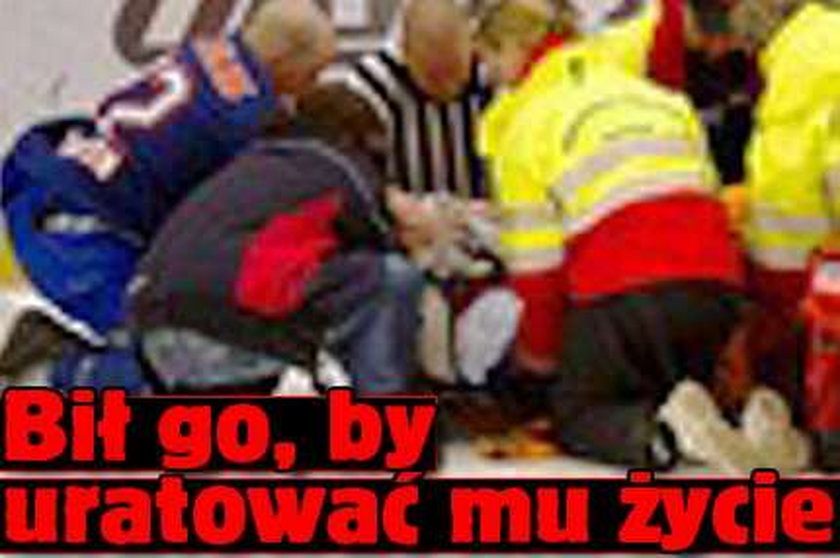 Bił go, by uratować mu życie