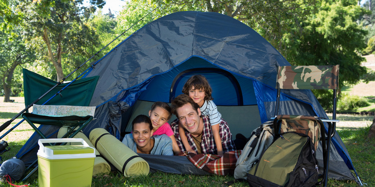 Namioty dla 4 osobowej rodziny