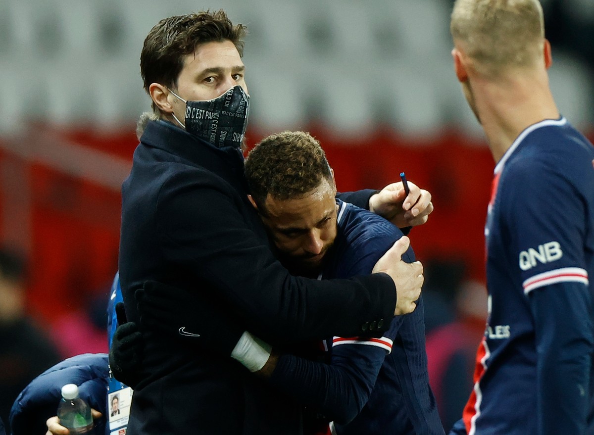Mauricio Pochettino i Neymar