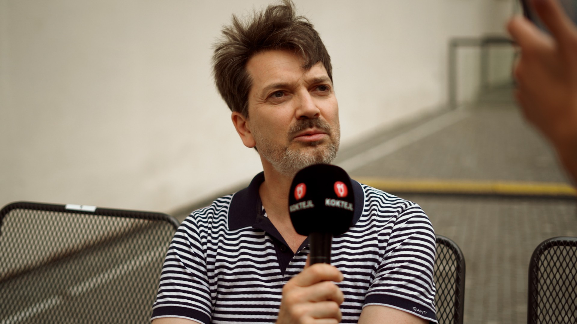 Herec Marek Majeský na Letných Shakespearovských Slávnostiach.