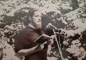 Dušan M Knežević na Stražilovu, 1985