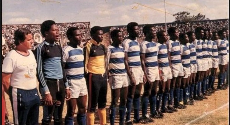 Harambee Stars team  back in the days