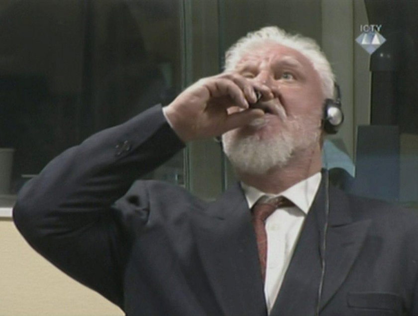 Slobodan Praljak wypił truciznę