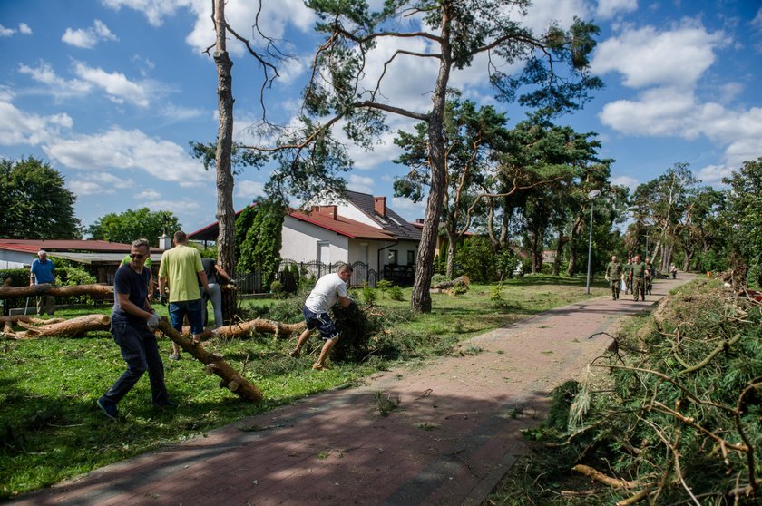 Nawałnice w województwie pomorskim