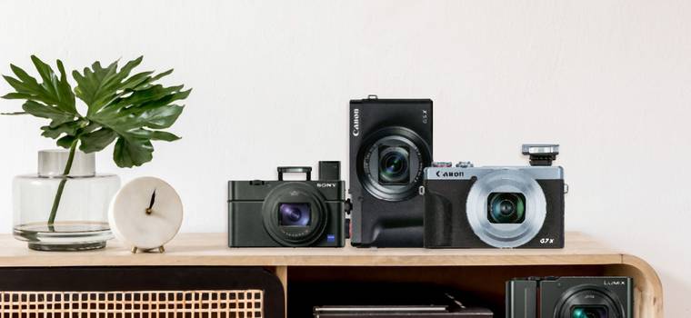 Recenzja czterech kompaktowych aparatów Sony, Panasonic i Canon