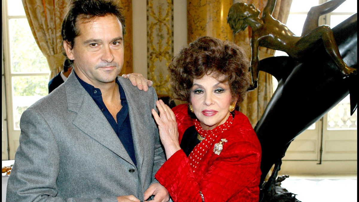 Đina Lolobriđida sa sinom