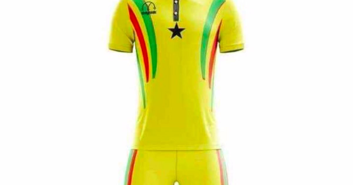 ghana black stars new jersey 2018