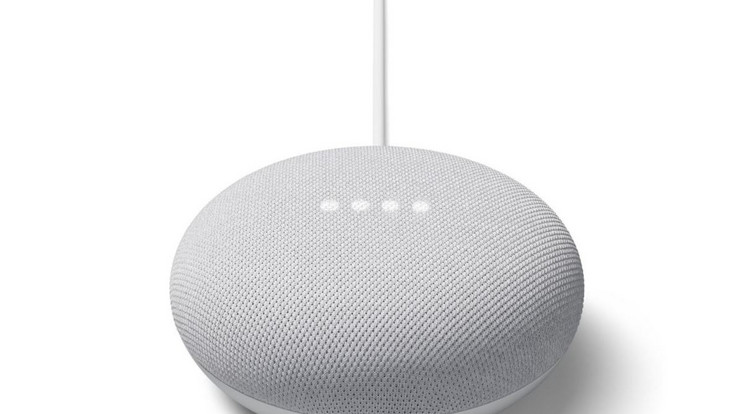 A Google mini-okoshang-szórójával az Assistant és a zenelejátszás is vezérelhető
