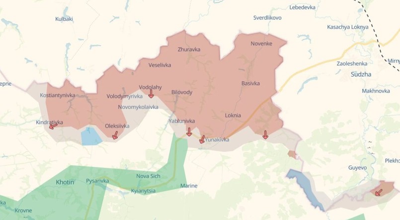 Sytuacja militarna w obwodzie sumskim
