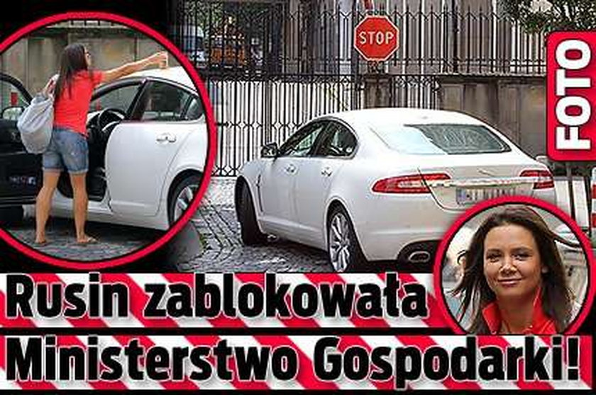 Rusin zablokowała Ministerstwo Gospodarki