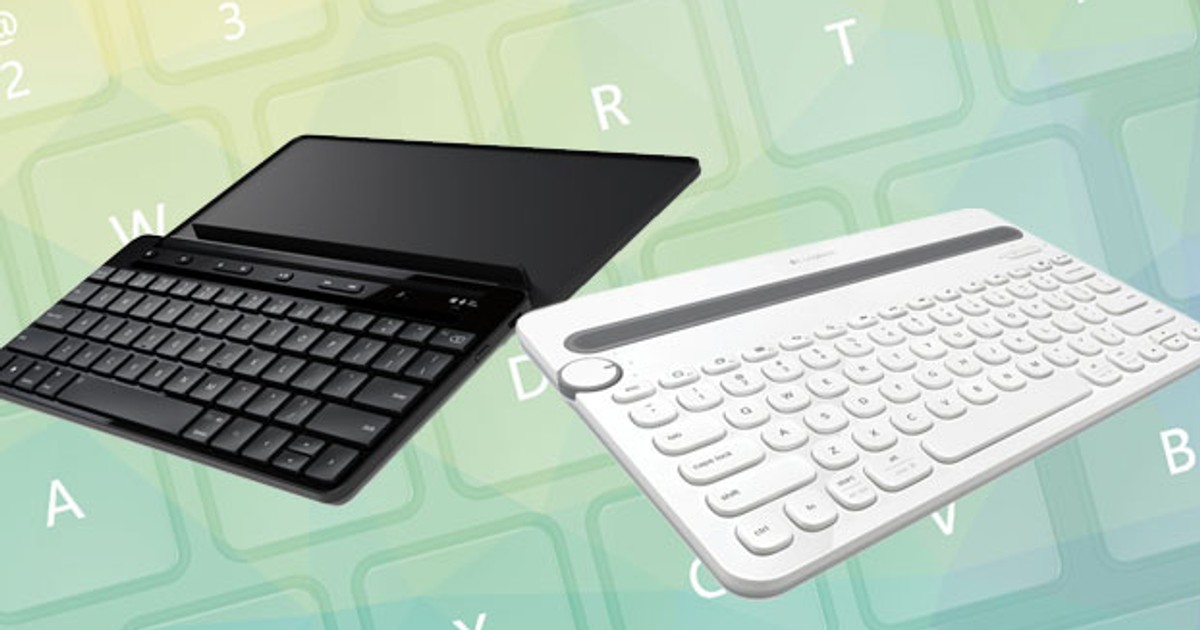 Logitech k480 vs Microsoft Universal Mobile Keyboard porównianie klawiatur Bluetooth