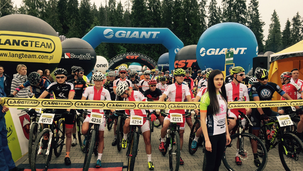 Najlepsi polscy specjaliści w maratonie MTB stanęli w sobotnie przedpołudnie na starcie Bukovina Lang Team Maraton MTB w Bukowinie Tatrzańskiej. Zawody są kwalifikacją do reprezentacji Polski na mistrzostwa świata.