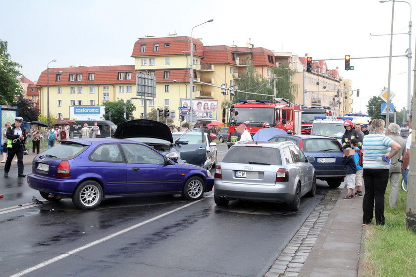 Karambol we Wrocławiu