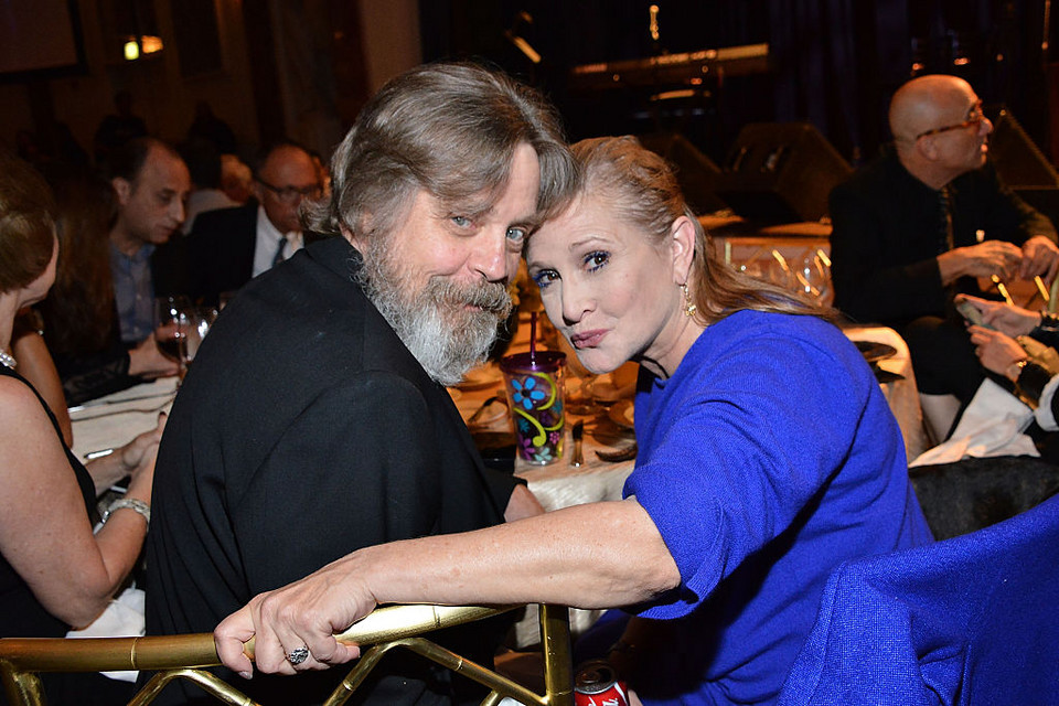 "Gwiezdne wojny": Skywalker. Odrodzenie": Mark Hamill i Carrie Fisher (zdjęcie z 2014 roku)