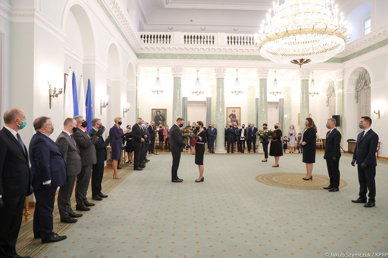 Uroczystości w Pałacu Prezydenckim
