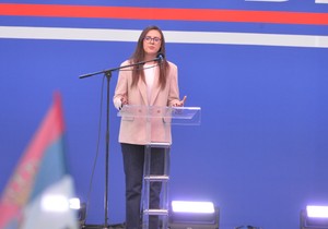 Marija Stanković, govor na skupu "Ne damo Srbiju"