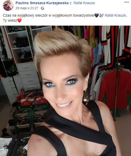 Paulina Smaszcz na Facebooku