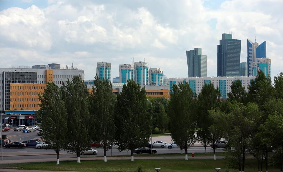 Kazahsztán fővárosa, Asztana / Fotó: MTI - Balogh Zoltán