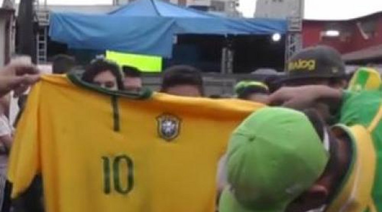 Neymar-mezt égettek és romboltak a brazilok - videó!