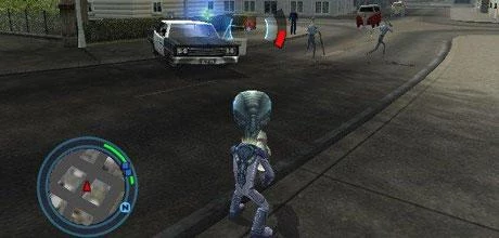 Screen z gry "Destroy All Humans! 2"