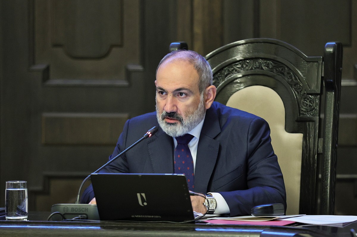 Premier Armenii Nikol Paszinian.