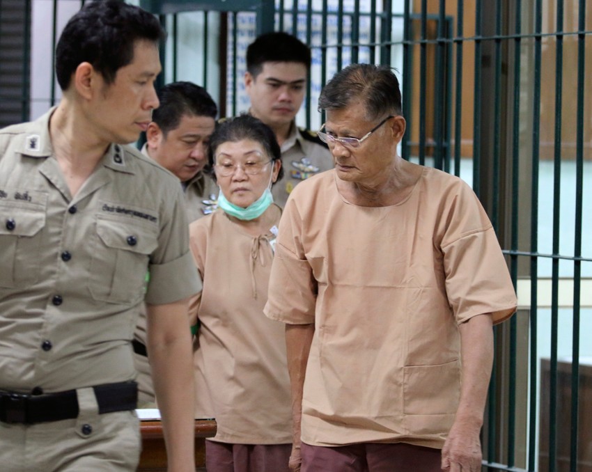 Roditelji bivše tajlandske princeze Suvadi, Apiruj i Vantani Suvadi