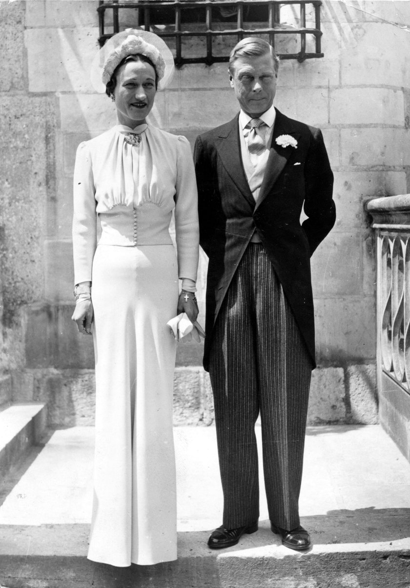  Edwarda VIII i jego ukochana Wallis Simpson