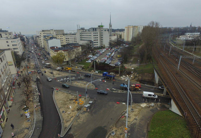 Przebudowa skrzyżowania w centrum Gdyni