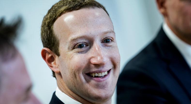 Facebook, now Meta, founder and CEO Mark Zuckerberg in 2020Getty