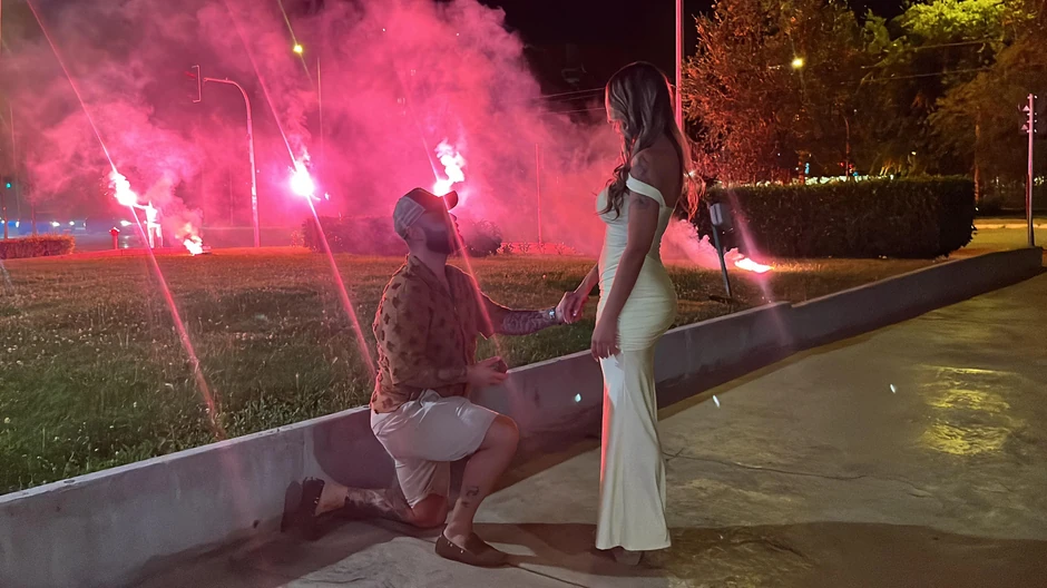 Aneli Ahmić, veridba na rođendanu