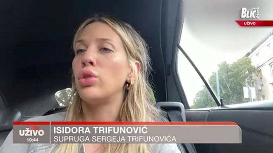 Isidora Trifunović (Foto: Screenshot TV Blic)