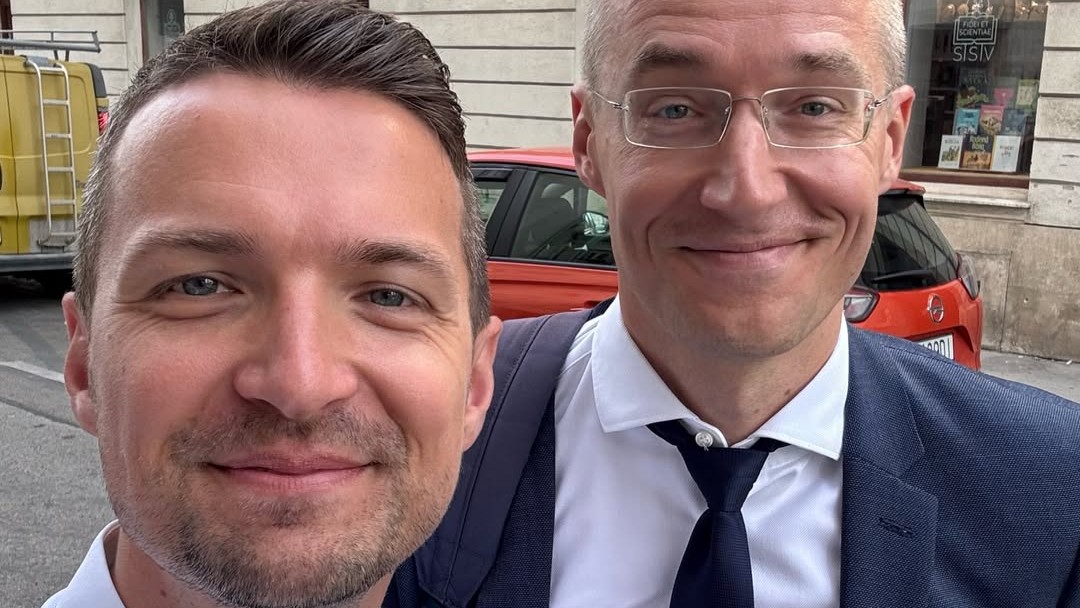 Viktor Vincze a Michal Kovačič. 