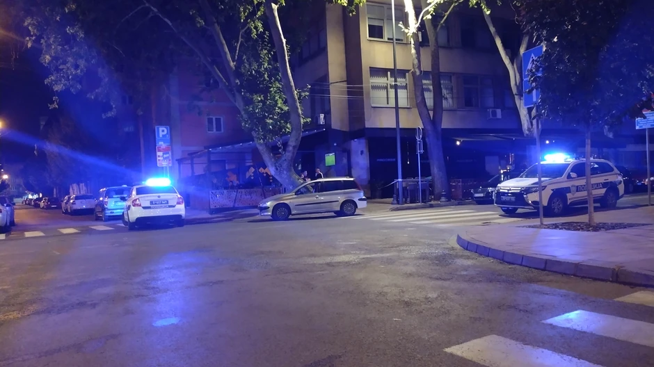 Uviđaj policije na mestu obračuna