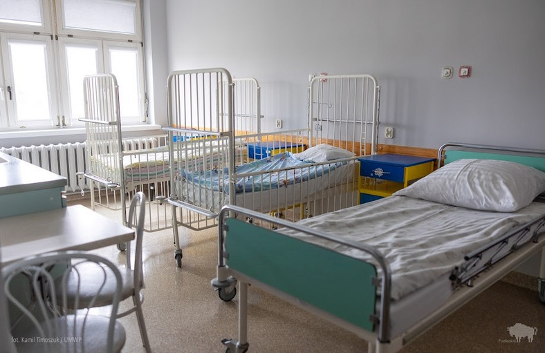 Na oddziale pediatrycznym w Łomży przygotowanych jest 25 łóżek