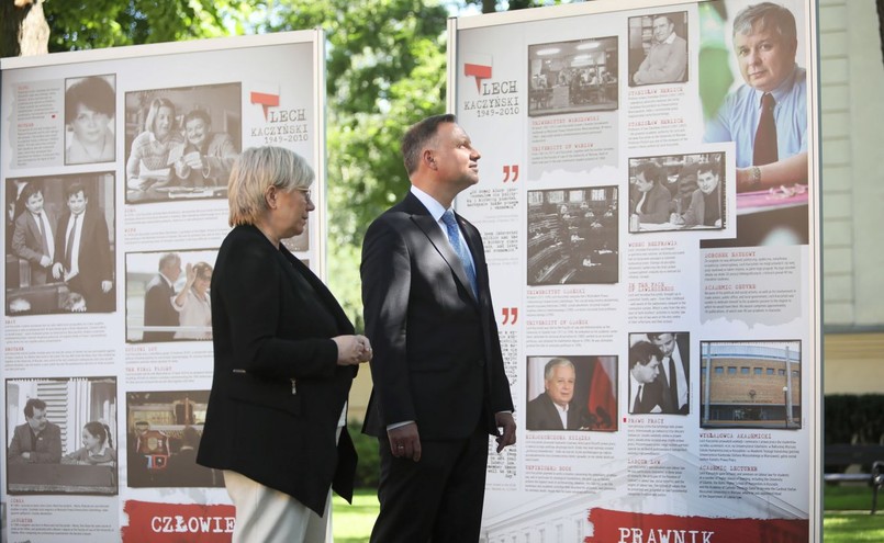 Andrzej Duda, Julia Przyłębska, Lech Kaczyński