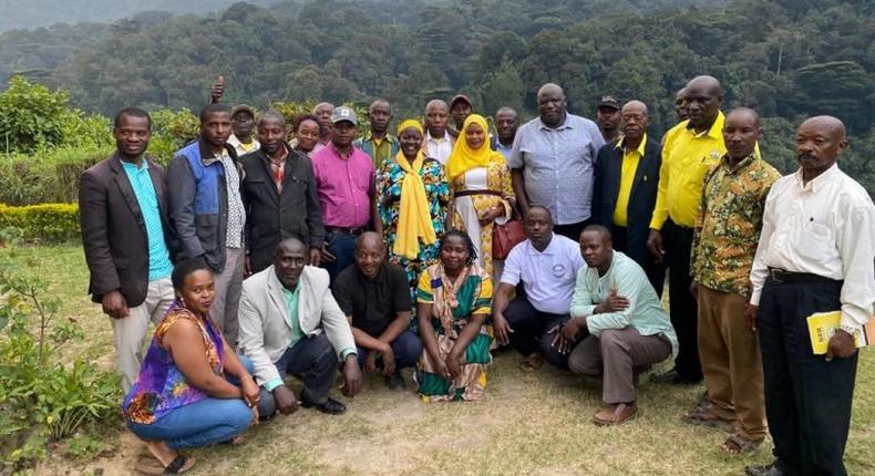 NRM party members in Kisoro 