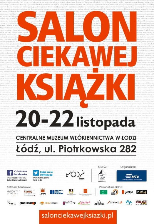 Plakat Salonu Ciekawej Książki